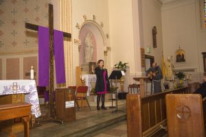 Viola Brzezinska and fr Michal visit in our parish – February 2015