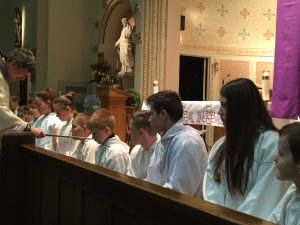 Renewal of Altar Servant promises – March 2015